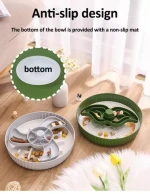 Wholesale New Puzzle Pet Feeder Interactive Non Skid Dog Slow Food Bowl Rotatable Pet Food Dog Cat Slow Feeder Bowl