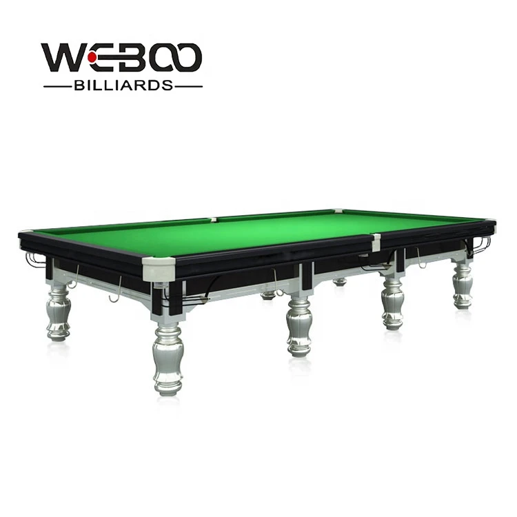 Wholesale Price cheap green 8ft to 12ft snooker pool table Slate Free Accessories
