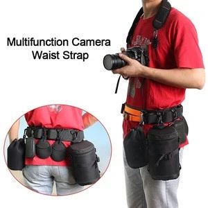 Wholesale Quick Shooting Custom Multifunction Camera Waist Strap Belt