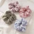 Import Wholesale Retro Plaid Elastic Hair Tie Large Fabric Scrunchies Hair Accessories For Women from China