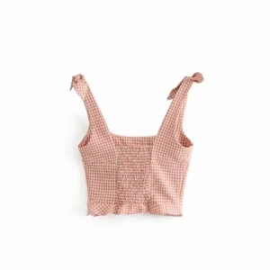 Wholesale slim stitching womens vest top Summer Vest Crop Top