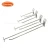 Import Wholesales Chrome Panel Display Hooks Holder Slatwall Hook with Price Tag from China