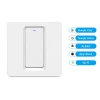 WIFI control switch National standard  push button switch 1 gang wall light smart remote control switch