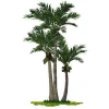 windproof ornamental palm trees artificial coconut tree outdoor indoor decoration