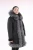 Import Winter keep warm real fox fur collar faux fur women coat from China