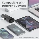 Wireless Lavalier Microphone for Video Recording, Live Streaming, YouTube, TikTok, Vlog, Interview Wireless Microphone for Phone