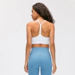 women active wear  strapless backless padded sports bra