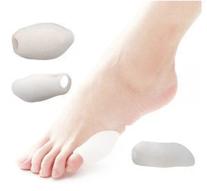Women Little Toe Separator Bunionette Little Toe Bunion Corrector Last Toe Gel Separator Eases Callus Foot Care Product