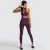 Import Women Seamless Bodybuilding Workout Gym Fitness Leggings and Tops Wholesale New Ribbed Sport Cloths Seamless Yoga Set from China