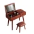 Import Wood bedroom mirror makeup dresser dressing table vanity from China