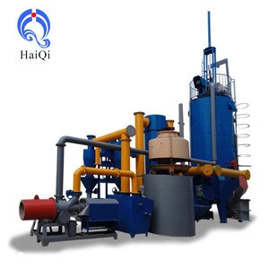 Wood chips gasifier furnace to produce biogas (350KW-4500KW wood chips pyrolysis gasification burner)