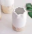 Import Wood stone pattern white luxury ceramic vase flower three-piece home soft decoration crafts decoration from China