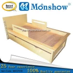 wooden baby crib healthy and comfortable for baby sleeping