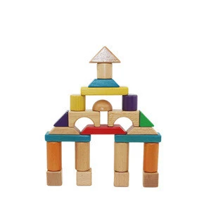 wooden building blocks puzzle