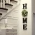 Import Wooden Home Letters Sign with Wreath Artificial Eucalyptus Modern Decorative Hanging Home Letters Wall Decor for Living Room from China