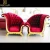 Import Wooden new party throne chair royal cheap king throne chair wedding bride and groom chair from China