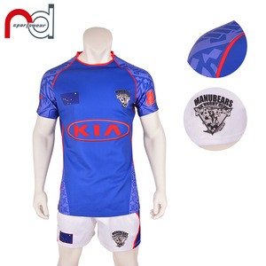 World Rugby Wear Gear Custom Best Men&#39;s Rugby Union Jerseys Quality Rugby Shirt Kits For Wholesale