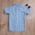 Import XB137B kids boy top wholesale kids shirt  plaid shirt factory goods quality polo t shirt for summer wear from China