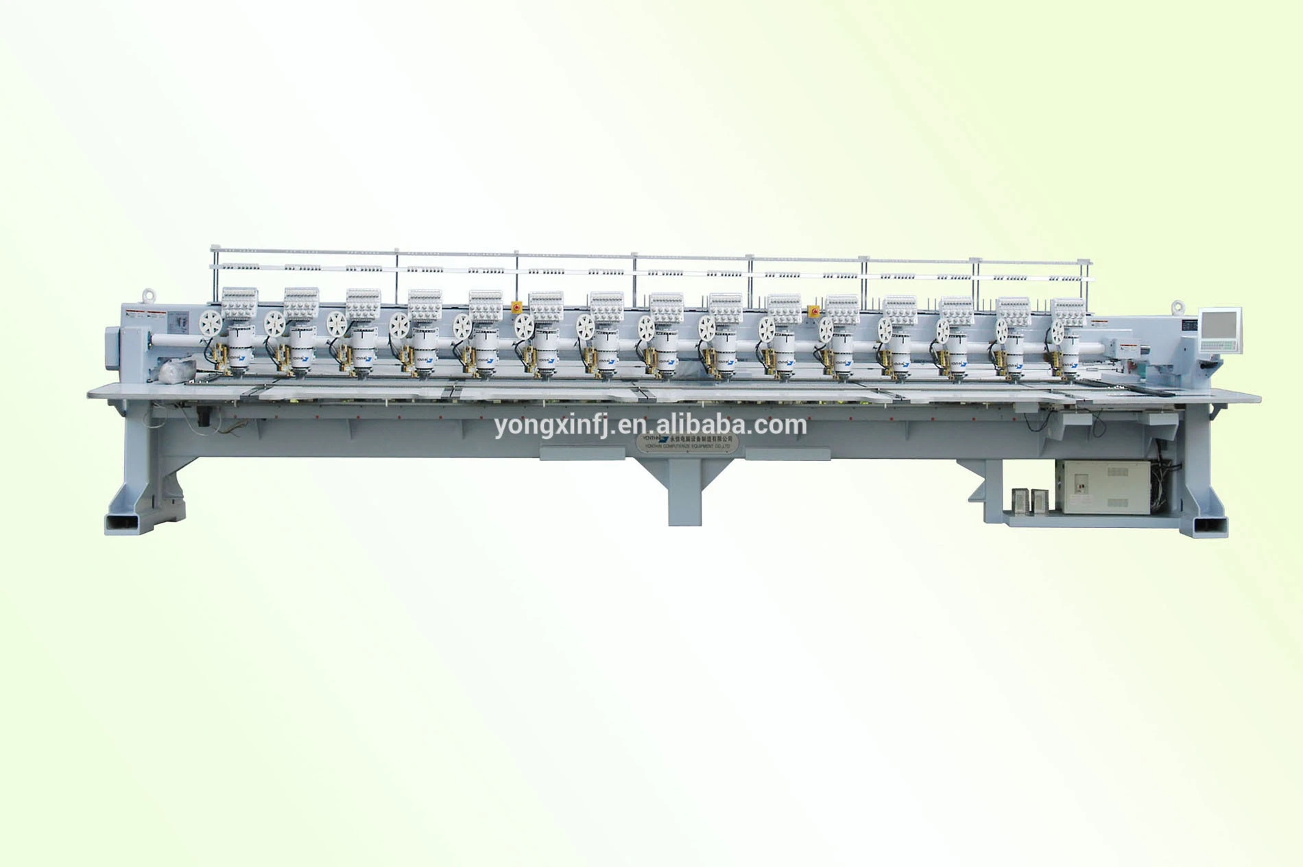YXP907 Barudan Type 15 Color 6~12 Heads Cylinder Computerized Embroidery Machine in India