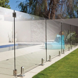 ZD Balustrade Stainless Steel Square Base Glass Pool Fence Spigot