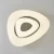 Import Zhongshan hotel home loft living room remote control dimmable flush mount oval acrylic design smart led ceiling light housing from China