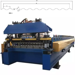 Corrugated Color Steel Roof Sheet Roll Forming Machine for Malawi PPGI GI Roofing Sheet Machine
