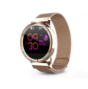 Fashion Automatic Heart Rate 24-Hour Precision Sleeping Monitoring IP67 Smart Watch For Ladies