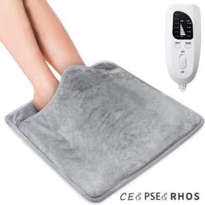 China Factory Wholesale Electric Heated Foot Pads Warmer for Winter