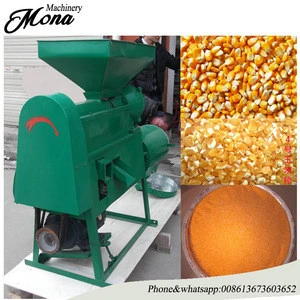 High Output Maize Milling Machine Corn Peeling and Grinding Machine /small corn mill grinder for sale