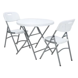 Quality 4' Round Table and Chairs
