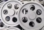 Cast iron pulley
