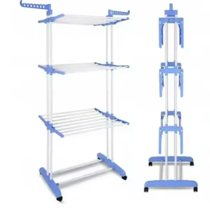Folding Standing Clothes Rack