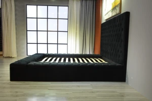 Hot Sell Moden Bed with Storage Box Beds Square Bed Custom Bed Furniture