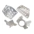 Import CNC machining of small batch aluminum alloy precision parts from China