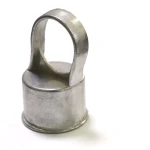 Chain Link Fence Loop Caps Casting Aluminium Eye Top Rail Cap