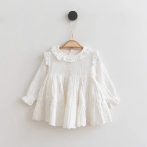 Baby Dress 100% cotton muslin baby girl