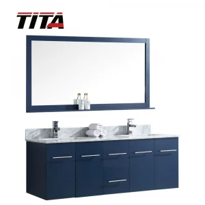Popular Navy Blue bathroom vanity T9341-60/72