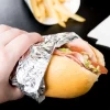 Burger Wrapping Sheets with Aluminium Foil & Paper