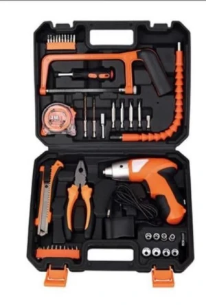 Small Lithium Battery Drill Tools with 48 sets