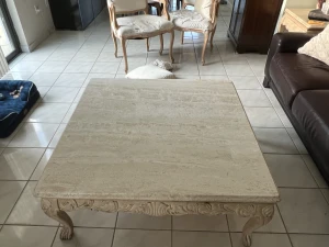 Set of 3 marble tables