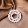 Pearl brooch with diamond flowers custom coat sweater corsage brooch women's superior sense Rhinestone brooches