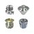 Import Custom CNC Precision Turning Milling Drilling Metal Parts CNC Machining Part from China