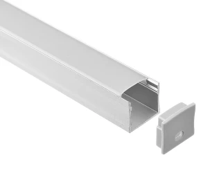Middle Size Surface Mounted LED Profile For Ceiling Lighting 23.5*20.5mm