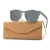 Import Shell sunglasses custom logo polarized square wooden arms sun glasses from China