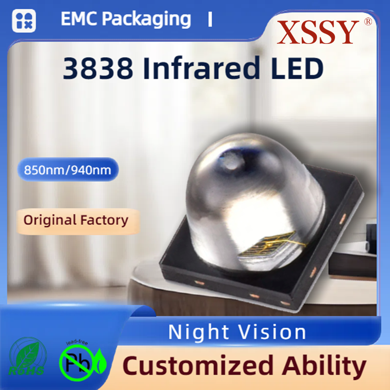 Buy 35 Degrees 2.4watt 850nm Ir-led-infrared Led 810nm 850nm 940nm ...