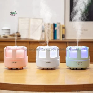 Crown Aromatherapy Machine Ultrasonic Atomization Dual Mode Spray Colorful Atmosphere Lamp Home Office Bedroom