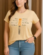 PRINTED T-SHIRT (Forget to Rules)