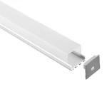 Suspended or Surface Mounted Aluminum LED Light Profile Lighting 26.1*23.1