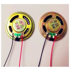 0.5W 8OHM trumpet, 0.5W 8R Speaker, Diameter 36mm 40MM speakers with soldering wires on stock