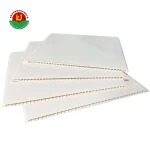 Pure White PVC Ceiling Panel Waterproof Fireproof Sound-Absorbing Moisture-Proof Modern for Bedroom Bathroom Outdoor Ma